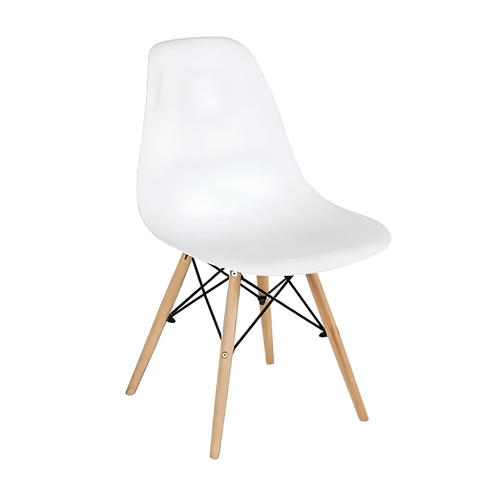 Silla de Comedor - Eames Blanco