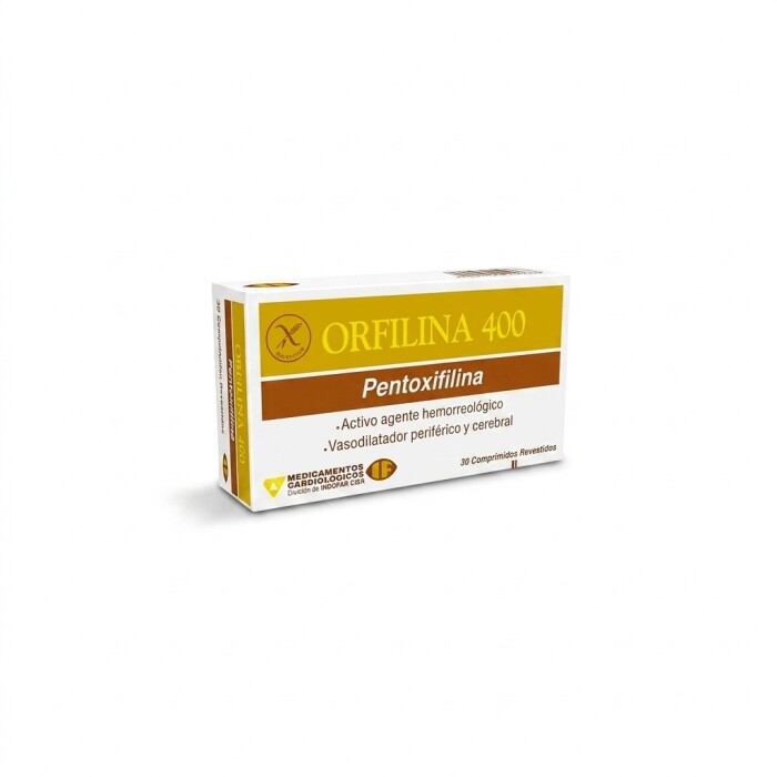 ORFILINA 400 MG. CJ X 30 COMPRIMIDOS única