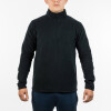 Diadora Men Micropolar Half Zip Sweater - Black Negro