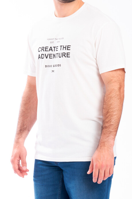 T-SHIRT ERIE DIXIE Blanco