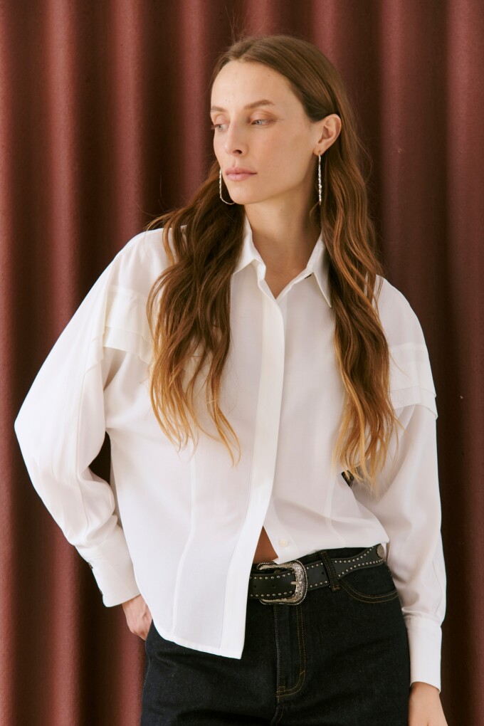CAMISA CELINA BLANCO