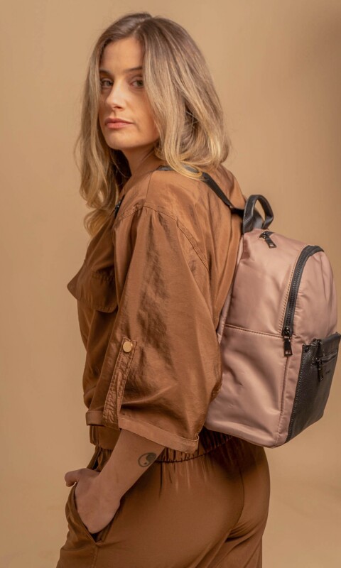 MOCHILA ORQUIDIA ROSA MAUVE