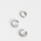 Bijou Cuff De metal Set De Earcuff De Metal Plateado - Plateado