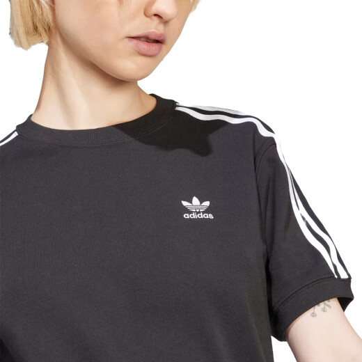 Remera Adidas 3 Stripe - Negro Remera Adidas 3 Stripe - Negro