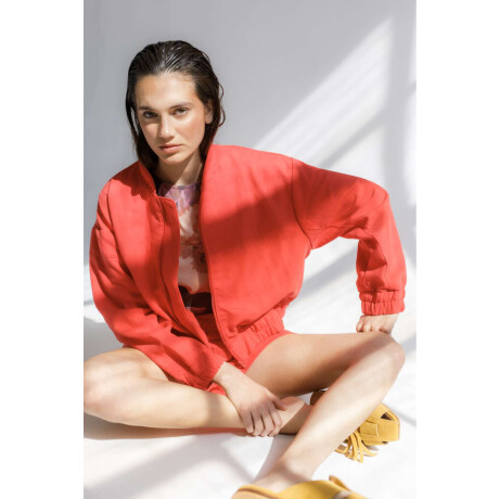 Pre Venta Bomber Pina Rojo