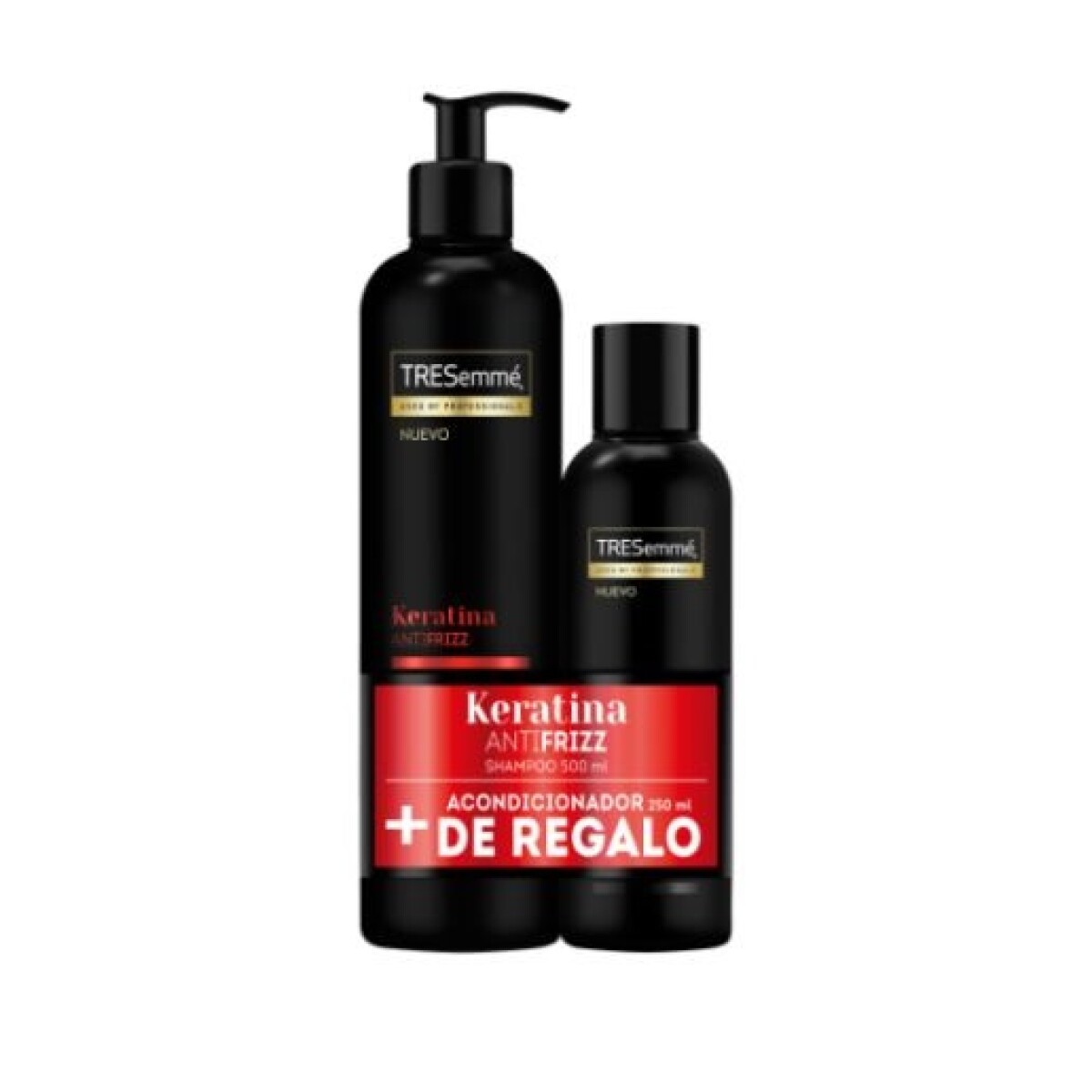 Shampoo Tresemme Keratina Antifrizz 500ml + Aco. 250ml 