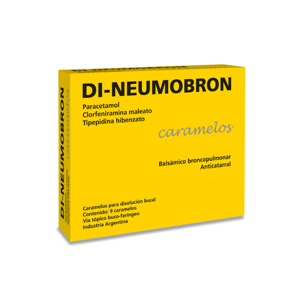 Di-Neumobron 9 Caramelos Bucales - Antitusivo y Expectorante Di-Neumobron 9 Caramelos Bucales - Antitusivo y Expectorante
