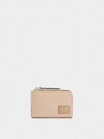 Monedero De Efecto Nylon taupe