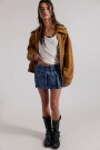 MINIFALDA DENIM HERA Azul