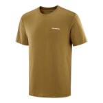 Salomon Remera manga corta Regular tee M para Hombre - Oliva Oliva