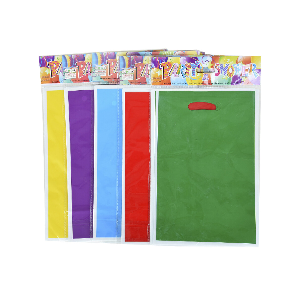 Bolsitas De Sorpresitas X 10 Unidades 16,5 X 25cm Colores Su 
