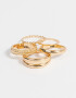 Sets Anillos De metal Set De Anillos Essential - Dorado
