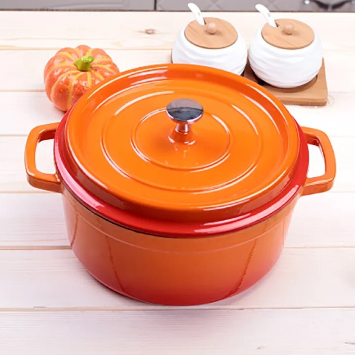 Olla De Hierro Fundido Esmaltada 3L Ø24cm 