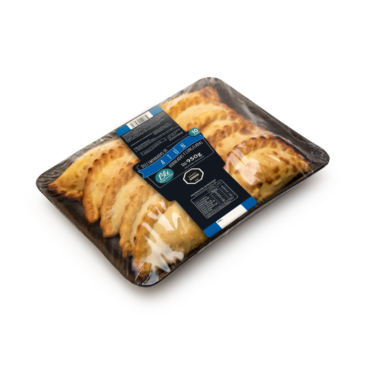 Empanadas de atún - 10 uds. - 950 gr 