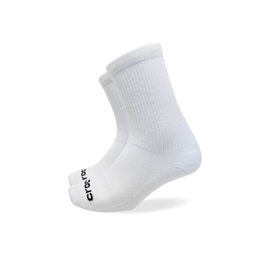 Socks Macro Logo Crew - Unisex White