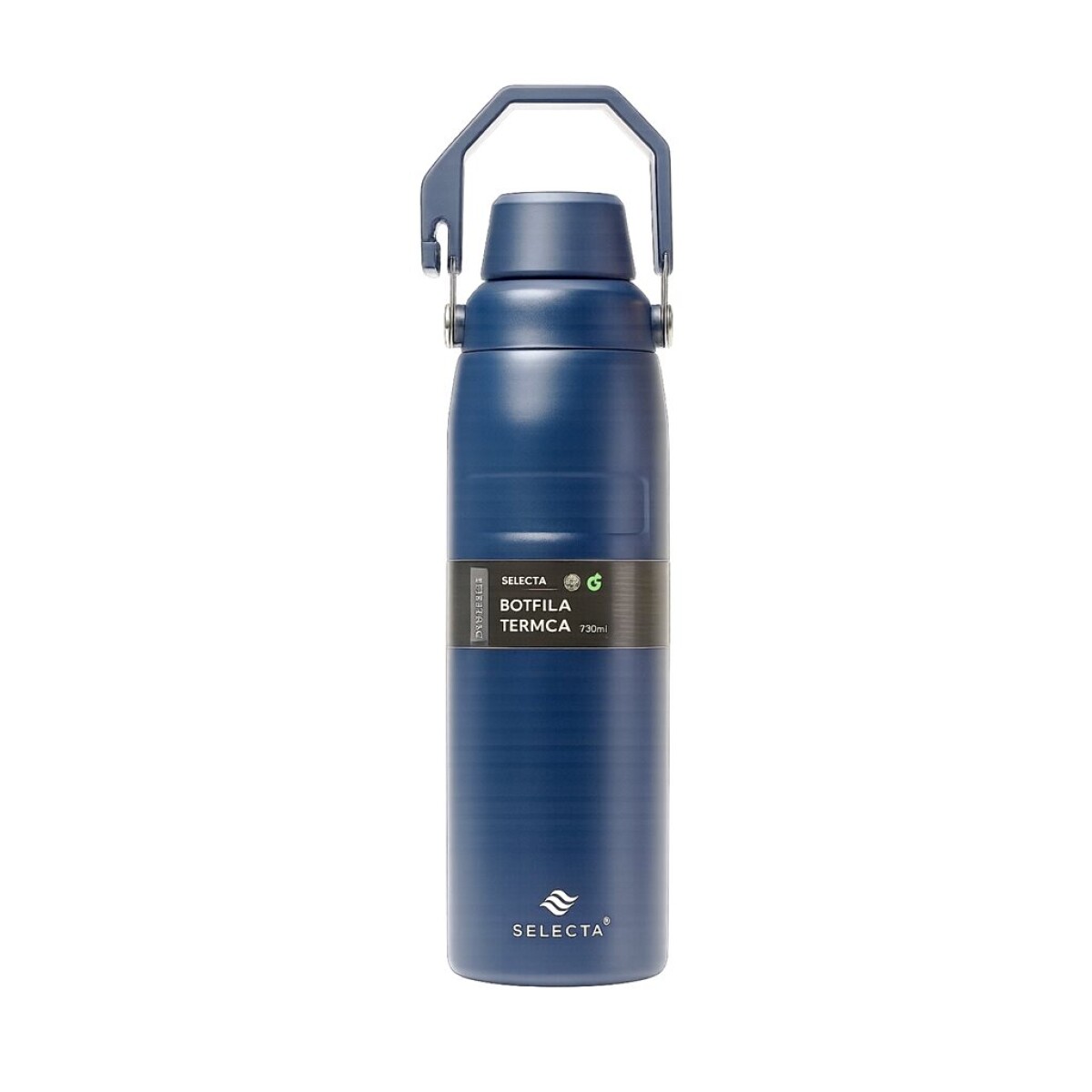 BOTELLA TERMICA ACERO 750ML AZUL MARINO 