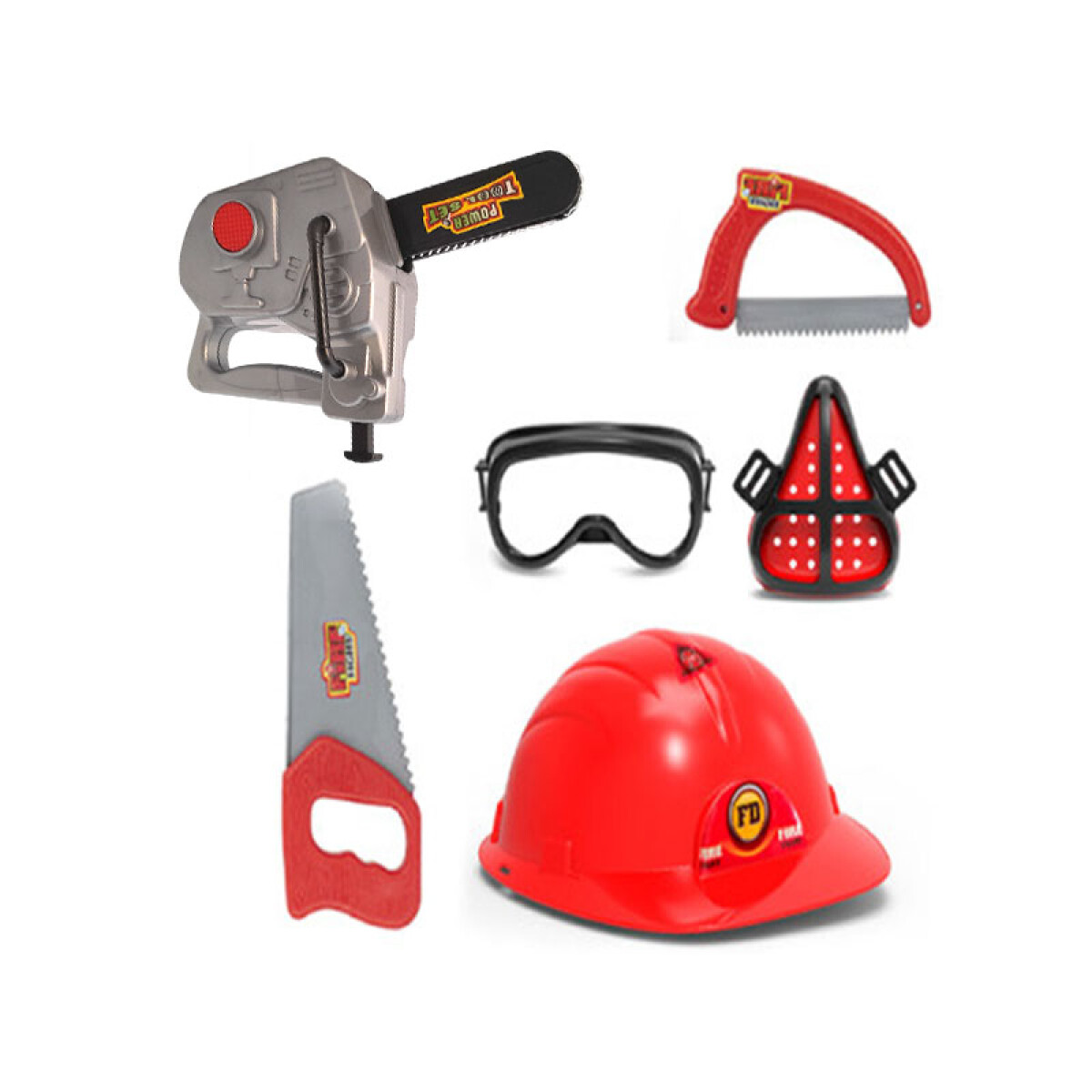 OUTLET Bombero herramientas set 6 pcs - Outlet Bombero Herramientas Set 6 Pcs 