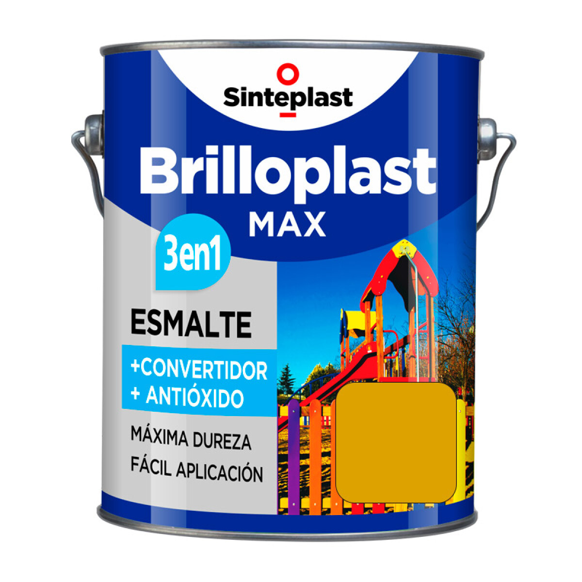 Brilloplast Max - 3en1- Brillante - Amarillo Vialidad 