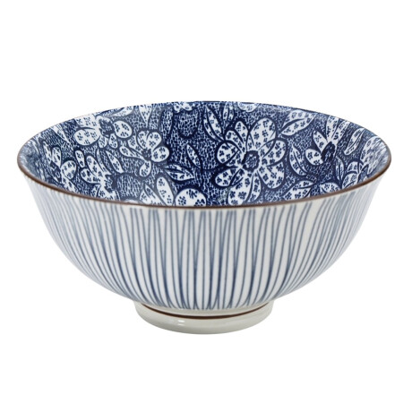 Bowl de ceramica con diseño interior y exterior Bowl de ceramica con diseño interior y exterior