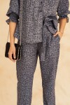 PANTALON ARIANNA LEOPARD DENIM PANTALON ARIANNA LEOPARD DENIM