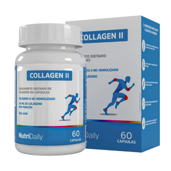 NUTRIDAILY COLLAGEN II 40MG X 60 CAPS única