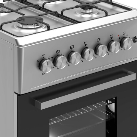 Cocina combinada Dikler 4H D-9 inox. Cocina combinada Dikler 4H D-9 inox.