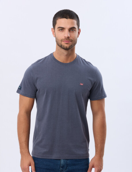 REMERA BÁSICA DE ALGODÓN Denim