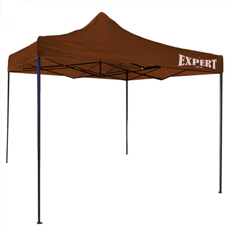 Gazebo Impermeable Expert 3mx3m Reforzado Carpa Toldo Marron