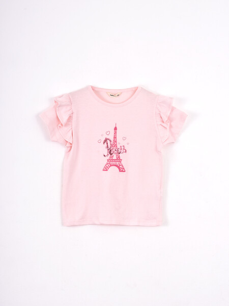 REMERA CUTE ROSA CLARO