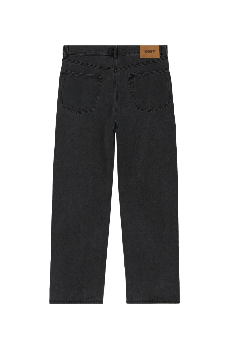 CLASSIC BAGGY DENIM Negro