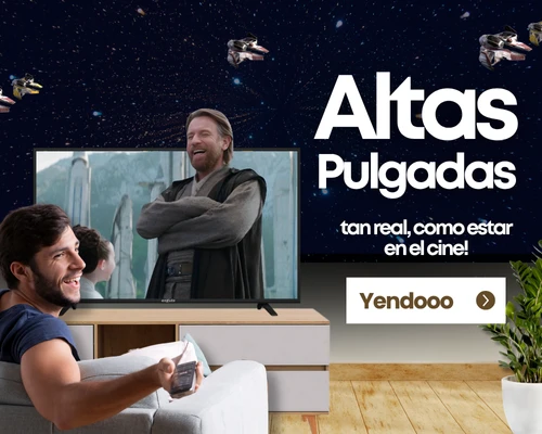 Smart tv's de altas pulgadas. Disfruta con la mejor calidad.