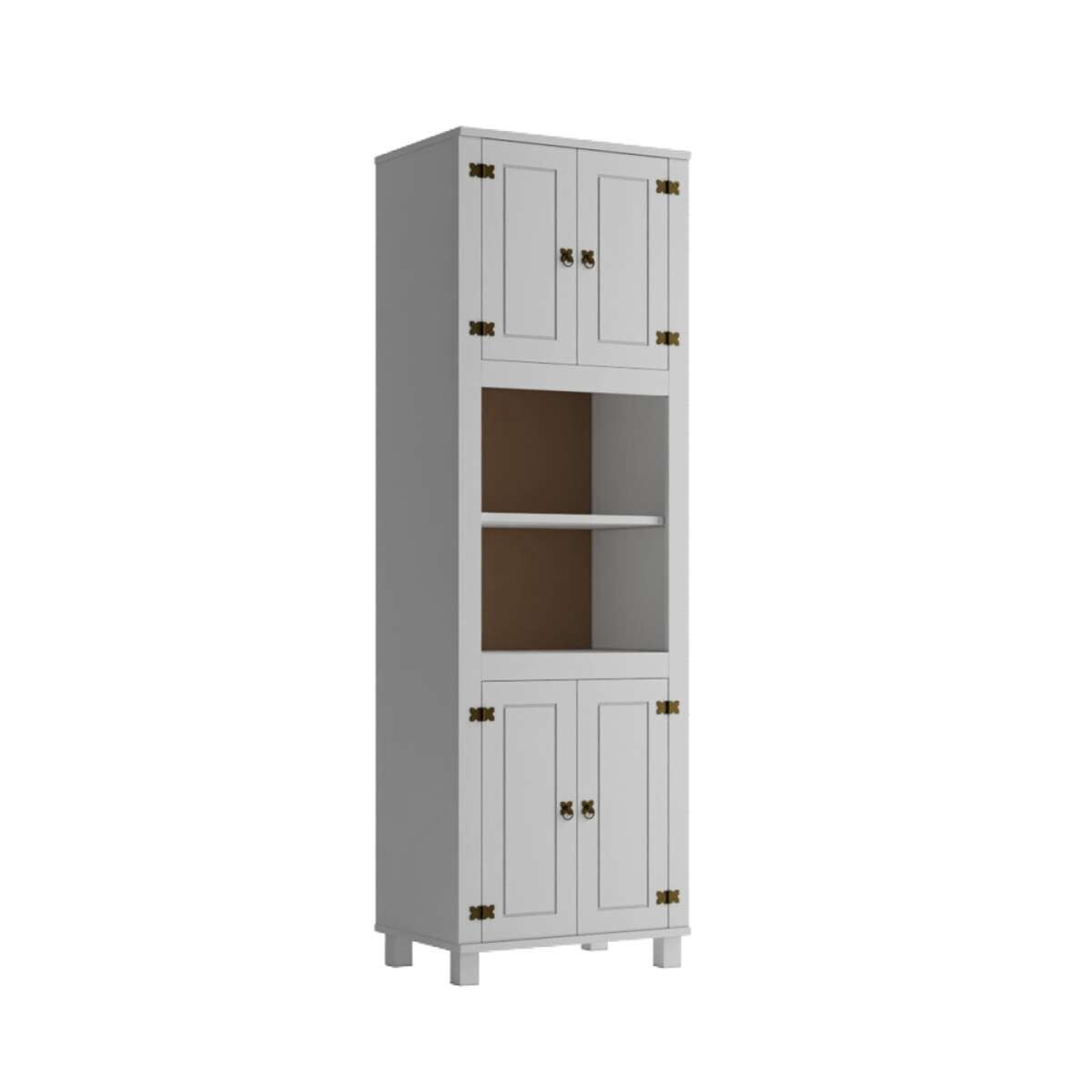 Modular para Microondas Linea Mexicana Blanco - Blanco 