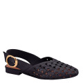Zapatos de Mujer Bottero Tira Trasera Negro
