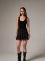 Falda Caflo Negro