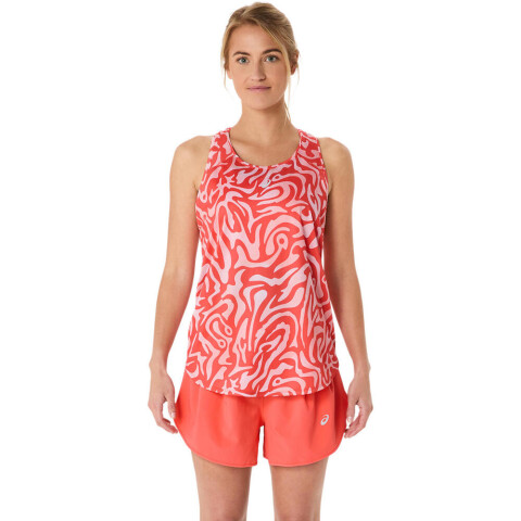 Road All Over Print Tank - Mujer Coral Reef/light Ube