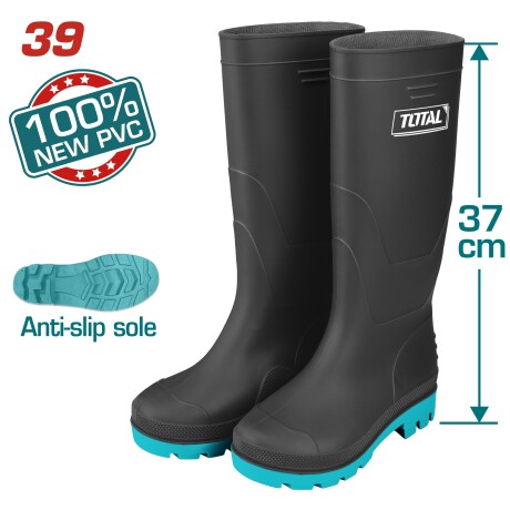 BOTA GOMA/PVC TALLE 39 TOTAL BOTA GOMA/PVC TALLE 39 TOTAL