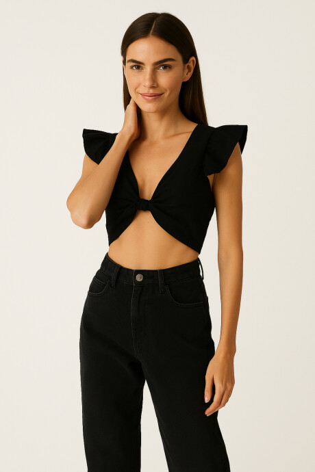 Tops Orquídea Negro