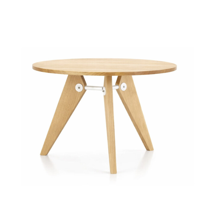 Mesa de comedor Gueridon 95 cm Blanco