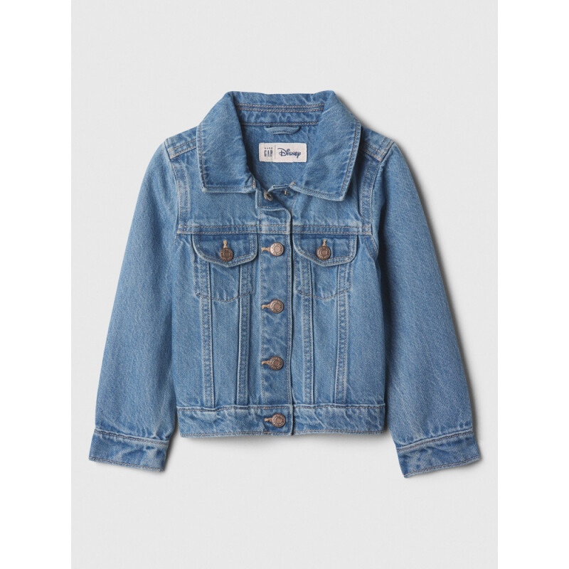 V-DIS DNM JKT MEDIUM WASH