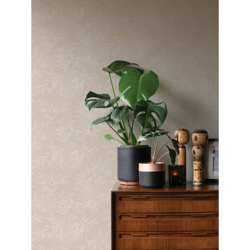 COLECCION WINDSONG - MINORI BEIGE LEAVES - COLECCION WINDSONG - MINORI BEIGE LEAVES -