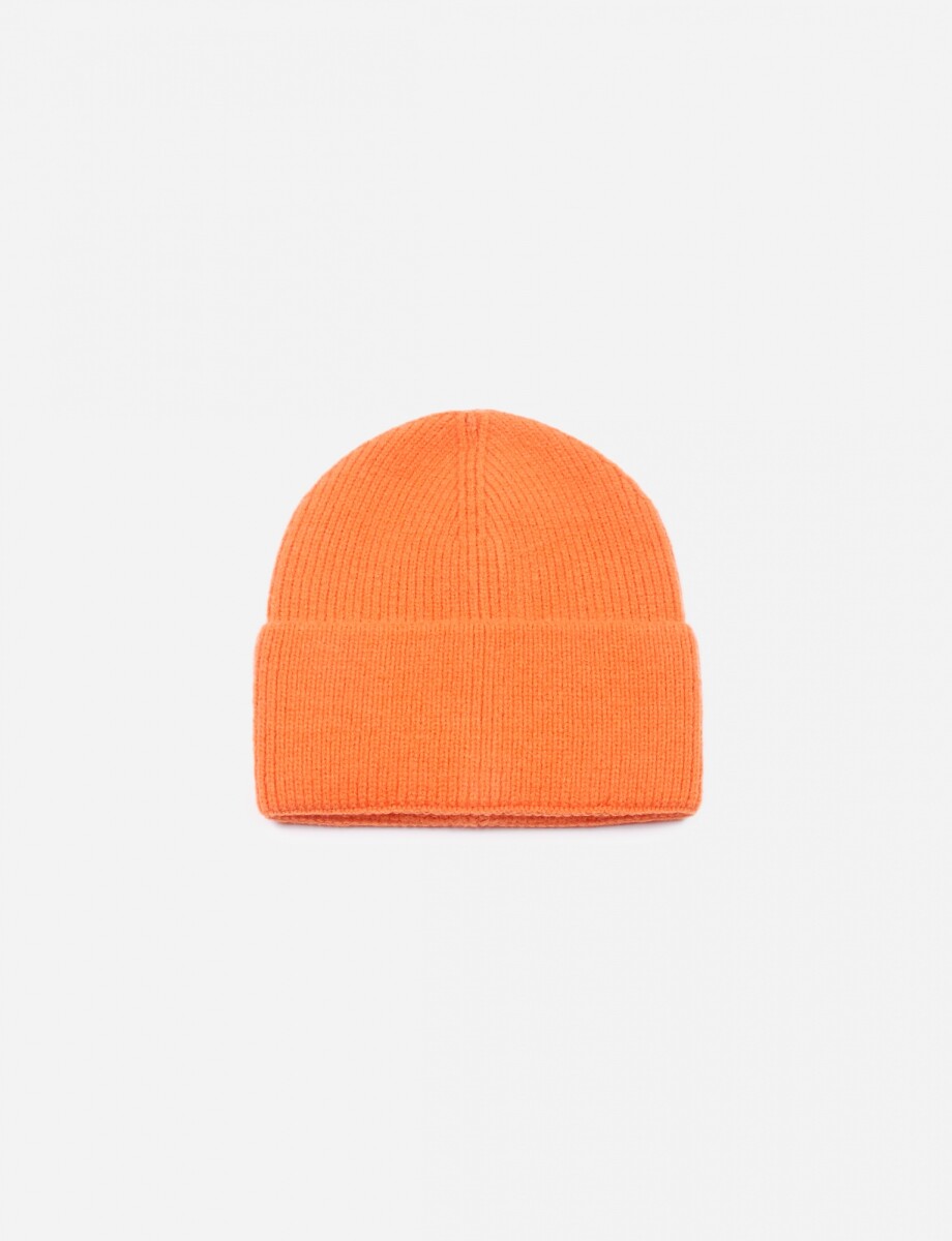 Gorro básico color - naranja 