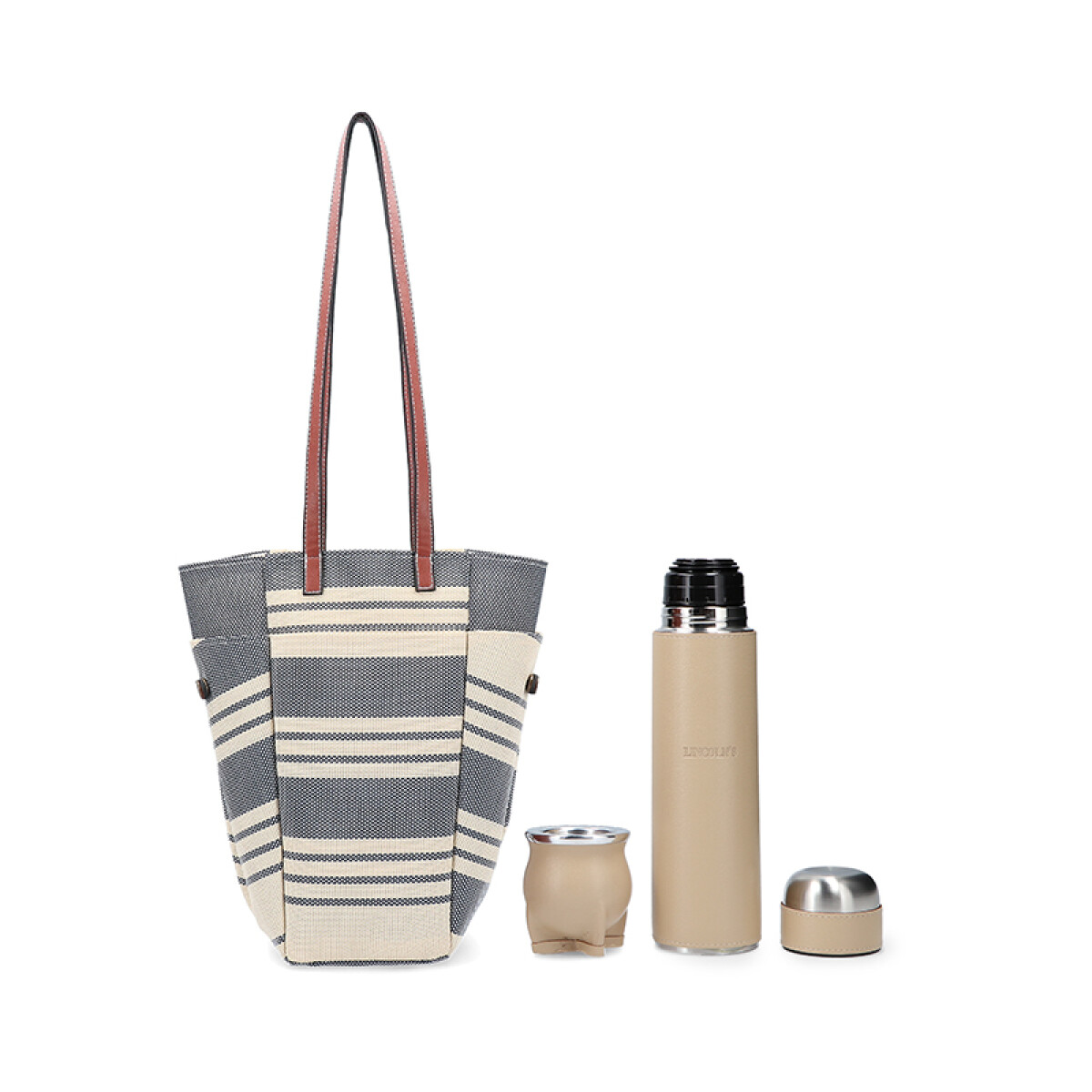 KIT MATERO VOLTOK - AZUL Y CRUDO CON MANTECA 