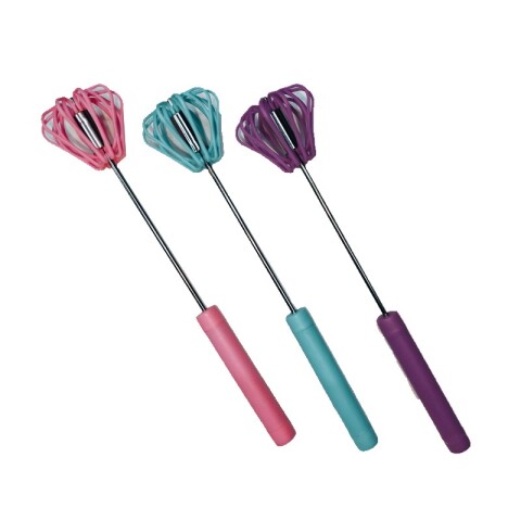 Batidor Huevo Silicona Verde Agua 26cm Batidor Huevo Silicona Verde Agua 26cm