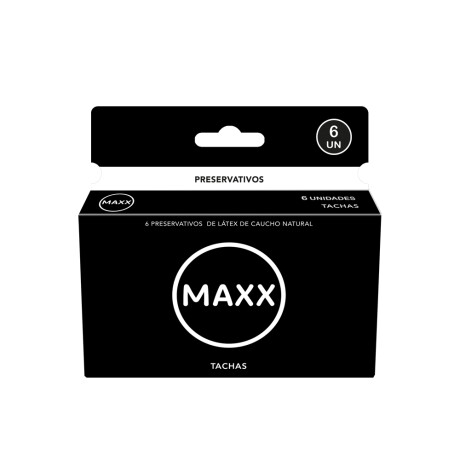 Maxx preservativos x6 Tachas