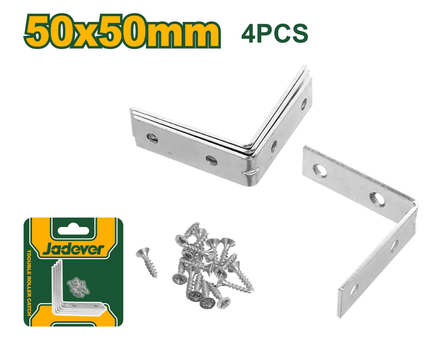 Set 4 mensulas 50x50mm jadever JDCY2K50 