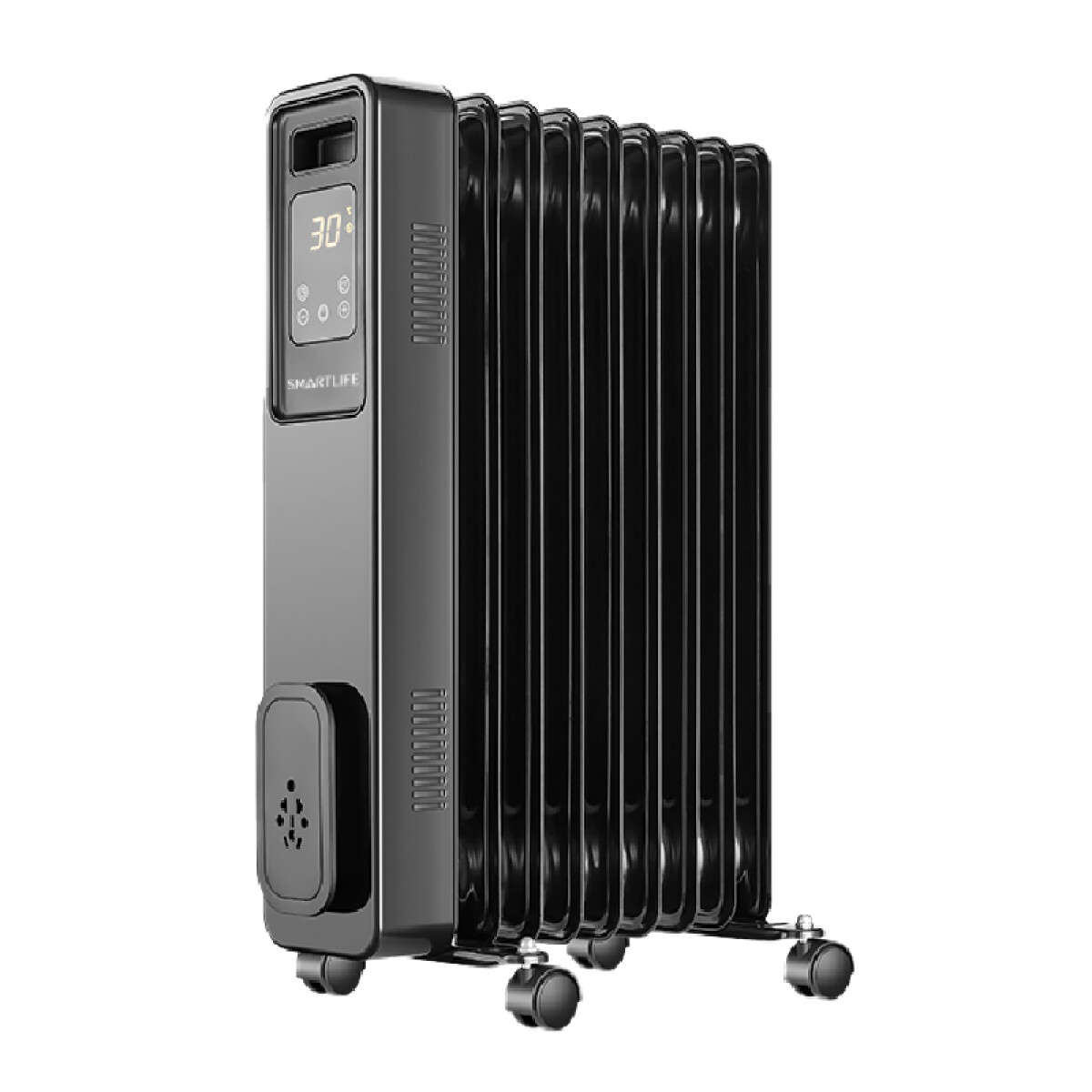 RADIADOR 9 ELEMENTOS DIGITAL NEGRO - 2000 W SL-RHP9DB 