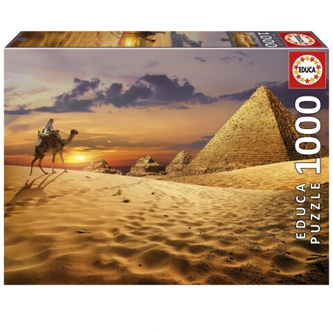Puzzle Paisaje Camello Desierto Egipto 1000 Piezas Educa Puzzle Paisaje Camello Desierto Egipto 1000 Piezas Educa