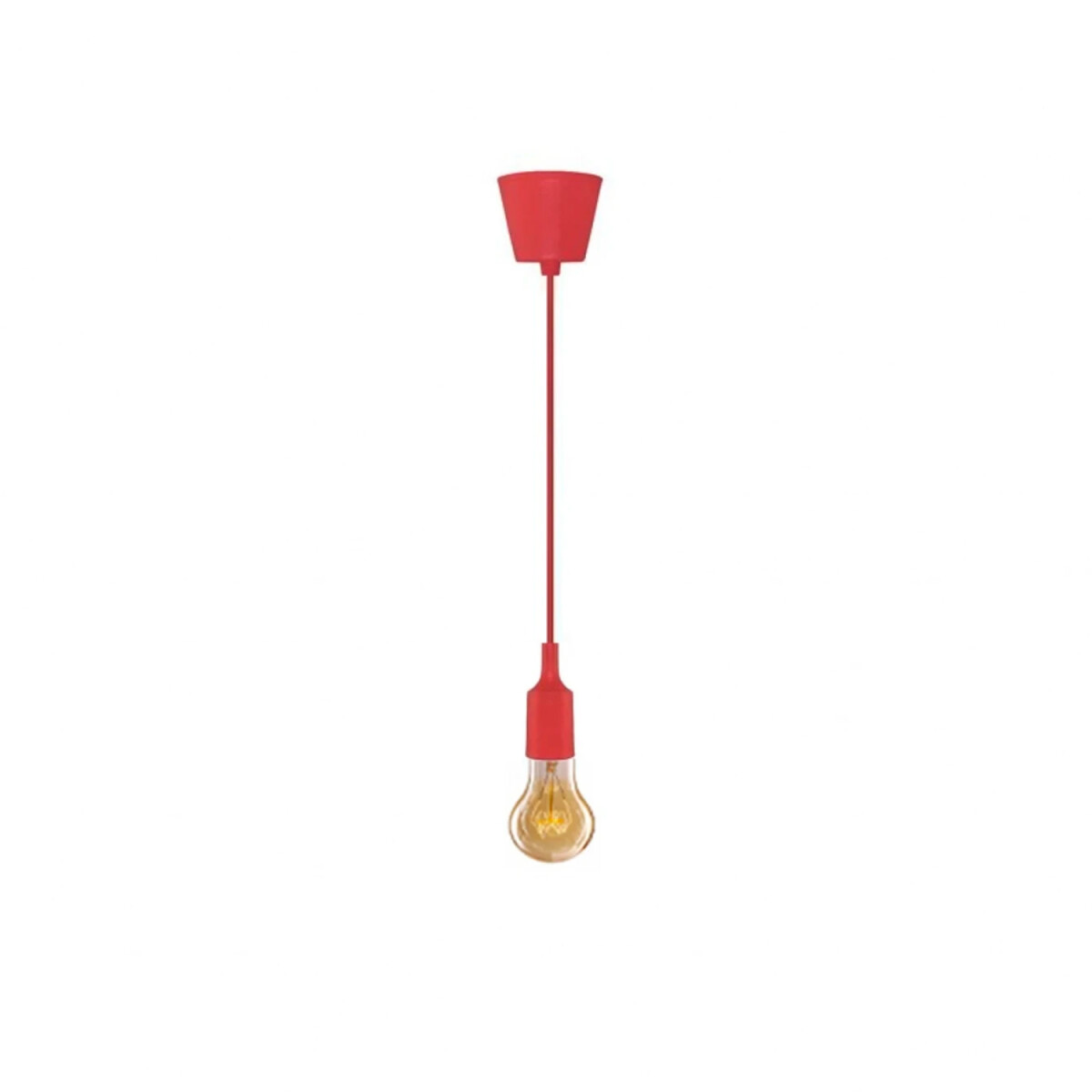 Luminaria Colgante De Techo Colorful Rojo 