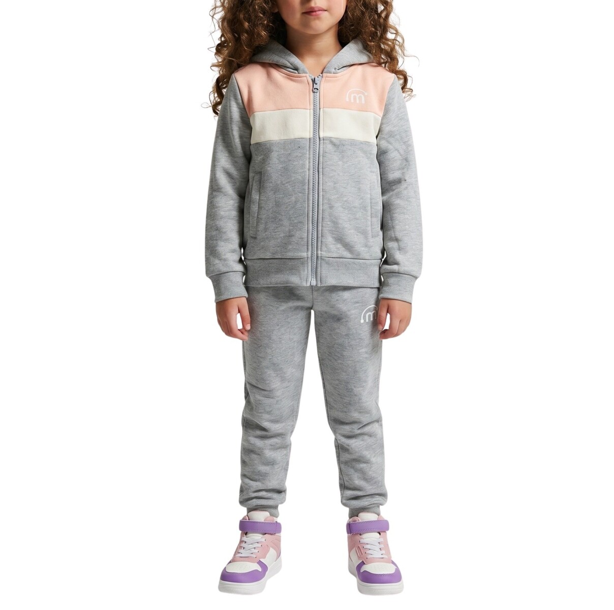 MICOMIC SET - GREY/CORAL 