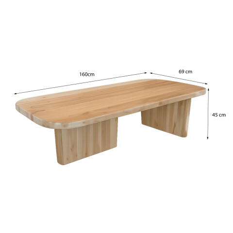 Mesa de centro Noah Natural